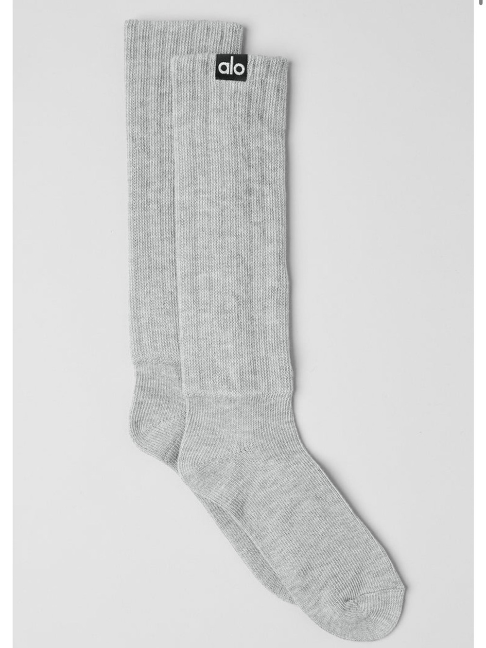 BNWT ALO Yoga Unisex Scrunch Socks